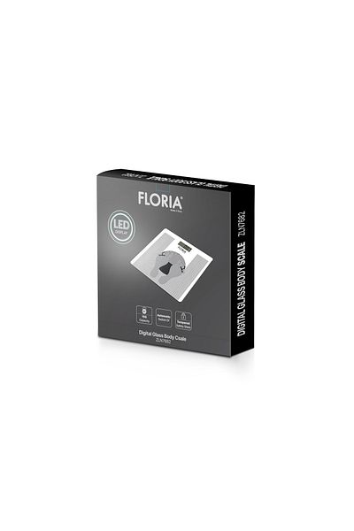 Floria Floria ZLN7682 Electric Scale Gray, automatic closing, capacity 150 kg