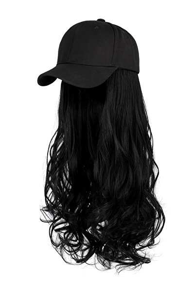 ETG قبعة شعر مستعار من الألياف الكيميائية بموجة كبيرة من قطعة واحدة