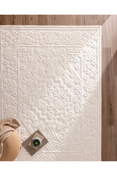 Madame Coco Sabine Halı - Krem - 160x240 cm