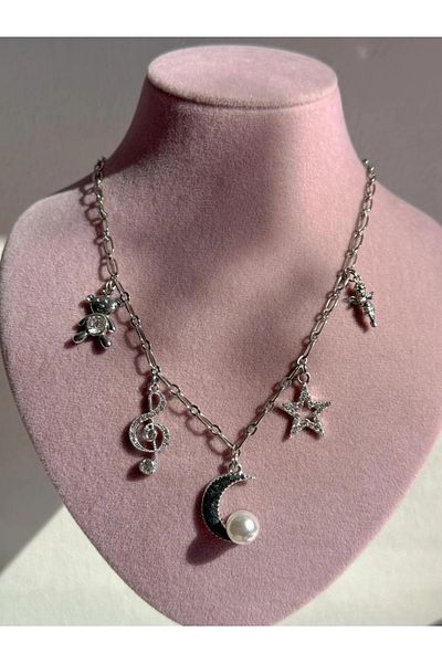 Reorah Collection Moonlight Charm Necklace
