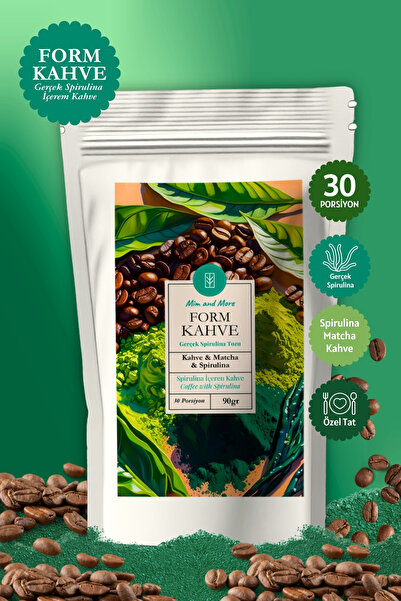 Mim and More Form Kahve - Matcha & Kahve & Spirulina, 90 Gr