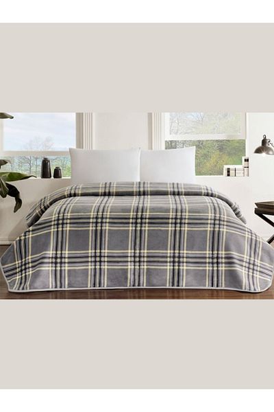 Taç Blanket Fausto Anthracite Double