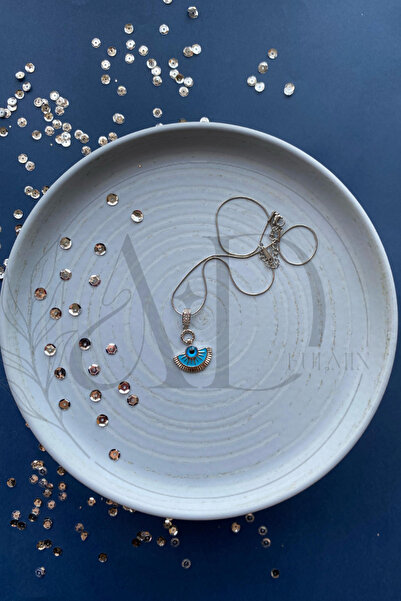 Fulmin عين الشر مطرز قلادة مروحة