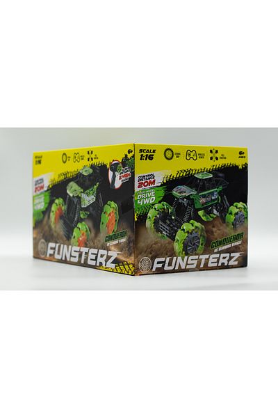 funsterz Climbing Alloy Car – Remote Control Off-Road Car for Kids