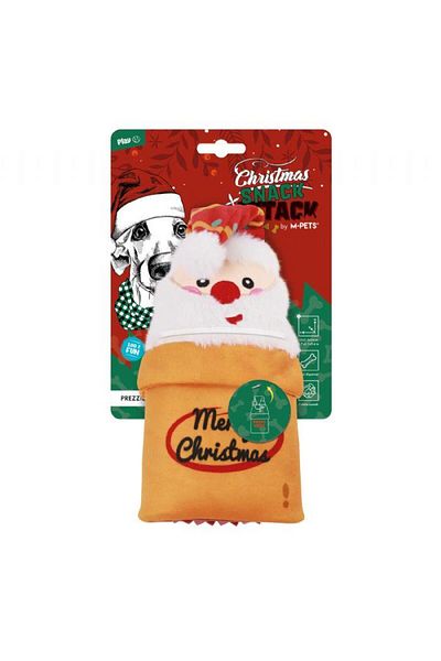 M-PETS Christmas Prezzie Snack Attack Dog Toy