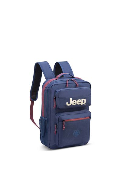Jeep Js015B Multi-Purpose Laptop Backpack Blue