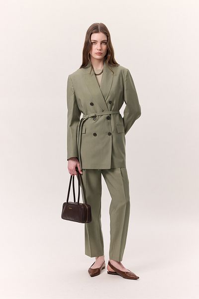 Manuka ZWEIREIHIGER BLAZER MIT GÜRTEL CEAGLA