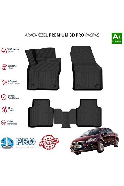 TUNAX OTO LİNEA ARACA ÖZEL 3D PASPAS 2008 2009 2010 2011 2012 2013 2014 2015 ...