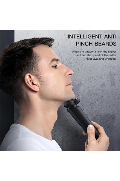 sharpdo Men's Portable Waterproof Electric Shaver