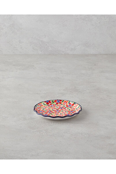 English Home Botanic Stoneware Pasta Plate 16 cm Colorful