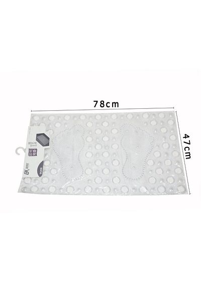 Generic Anti-slip and dirt-resistant transparent rubber door mat
