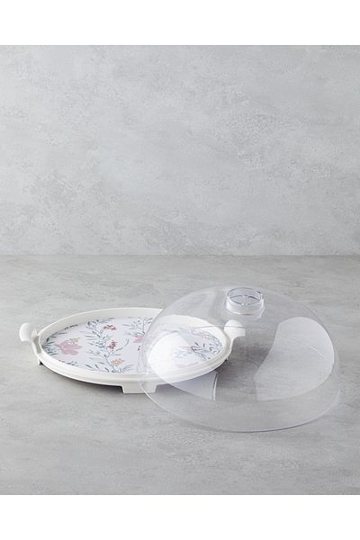 English Home Wilderness Melamine Cake Stand 30 cm Colorful