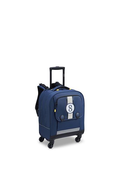 Delsey Back To School 2023 4w Vertical Backpack - 15.6 Blue Printing