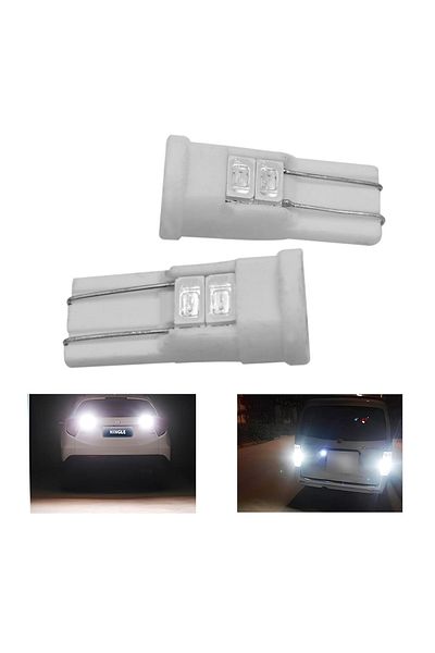 New Spider Plus T10 LED Wedge Bulb White – 20 Pcs Car Interior, License Plate, Parking, Dome, Dashboard, Trunk Light