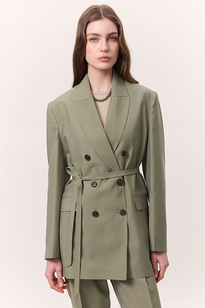 Manuka ZWEIREIHIGER BLAZER MIT GÜRTEL CEAGLA