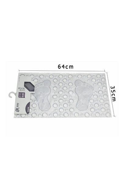 Generic Anti-slip and dirt-resistant transparent rubber door mat