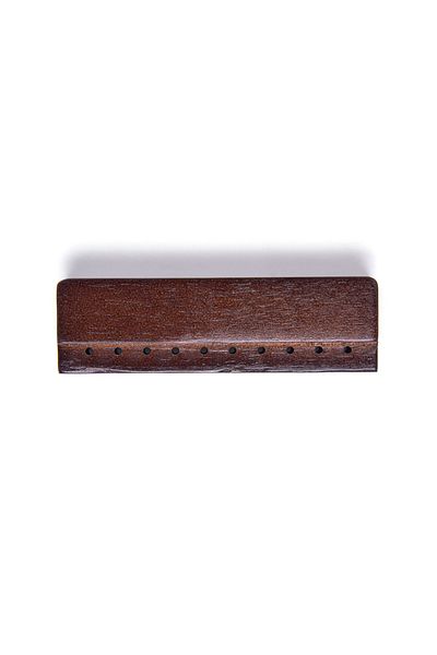Sultan Wooden Cool Field Bursh 10 Cm, Dark Brown