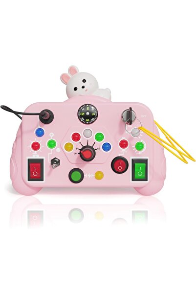 AM ANNA Toddler Busy Board, Montessori Toys for 1 2 3 4 Year Old,Sensory Toys
