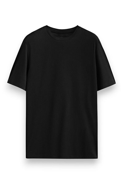 LAUMA 3-Piece O-Neck Combed Cotton Men's Undershirt T-Shirt