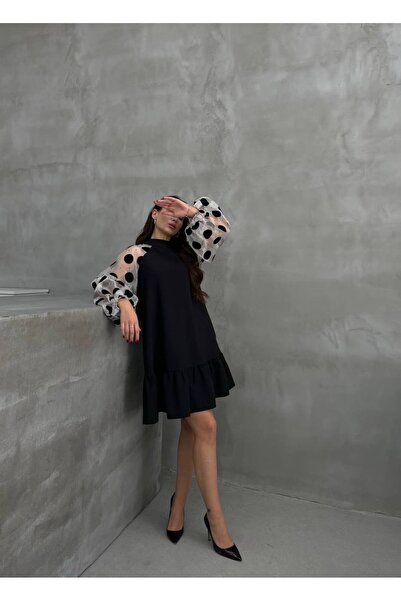 BYBRZ Organze Foil A-Line Dress