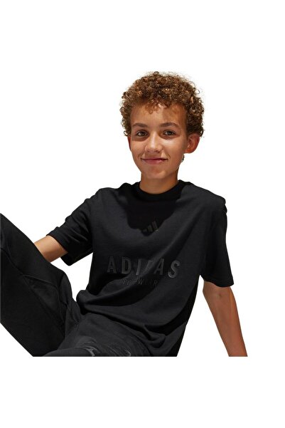 adidas Black Kids Shorts J Allszn Gfx t Jc7616