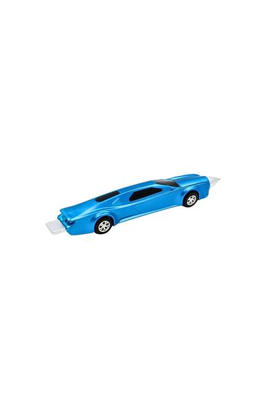 BM GİFT DESİGN Pix Funny Model Mașinuță Bleu Metalizat Colecția Vehicule