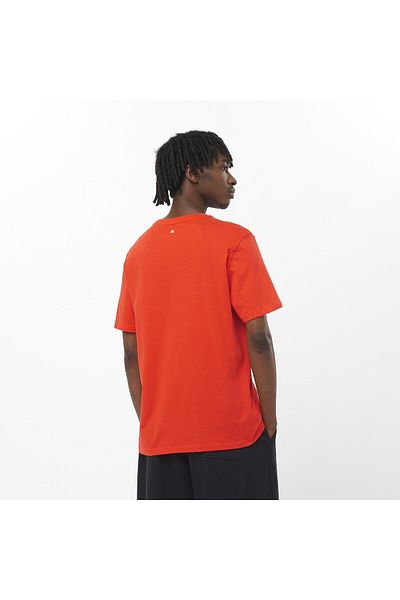 Salomon Ανδρικό T-Shirt Logo Performance - Κόκκινο