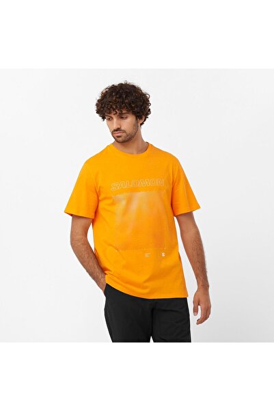 Salomon تي شيرت LC2219200 Graphic SS Tee تي شيرت رجالي برتقالي