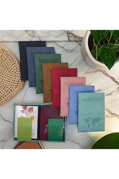 Silpus 2 Patterned Passport Covers