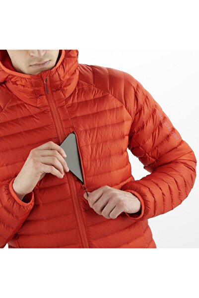 Salomon Elixir Micro down Men's Outdoor Jacket Cherry Tomato Lc2339400