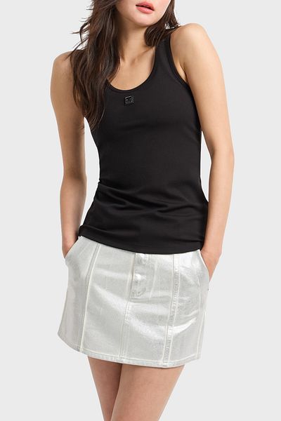 Armani Exchange Λογότυπο Slim Fit με στρογγυλή λαιμόκοψη TOP TOP XW 000090   AF10805 UC001