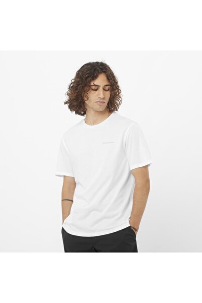 Salomon CHAMONIX Erkek Tişört White LC2364300