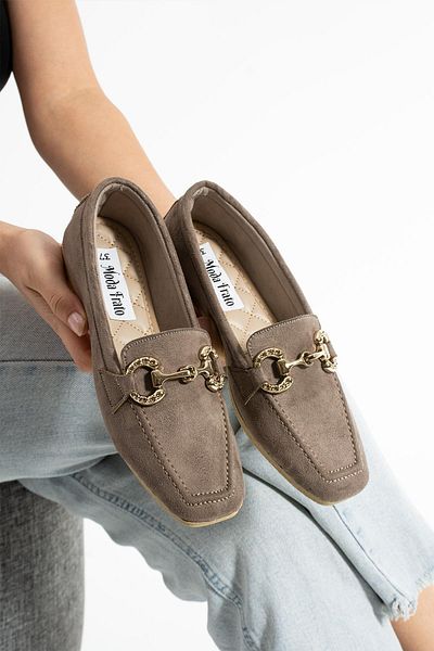 Moda Frato Modafrato ALY-164 Pantofi de damă cu balerină de zi cu zi