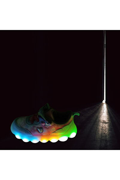Vicco Lighted Soft Inside Orthopedic Girl's Sneaker