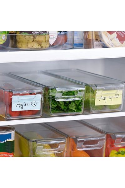 IKEA KLIPPKAKTUS Storage Box for Fridge – Transparent (32x10x8 cm)