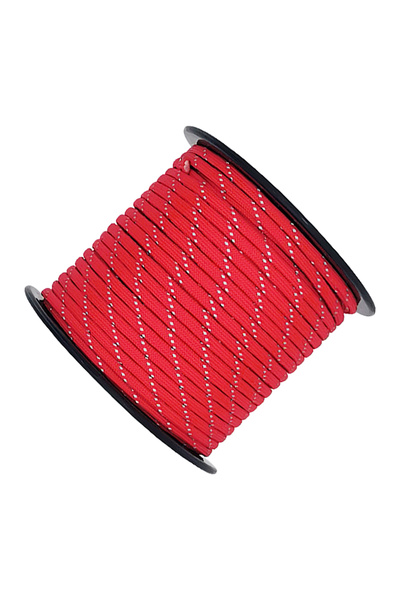 Choice حبل باراكورد عاكس متعدد الوظائف أحمر 30 متر 50/100 متر 7 نوى 550 4 مم للتخييم والبقاء على قيد الحياة للاستخدام الخارجي