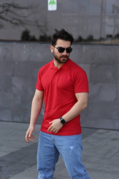 BİRBEYSTORE تي شيرت بياقة Pola للجنسين