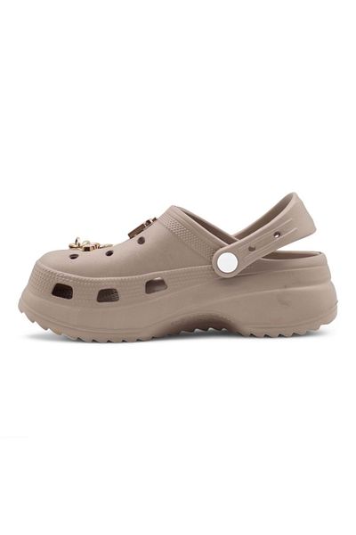 AkınalBellaa Akinalbella E428 High Sole Women's Cross Slippers Vision