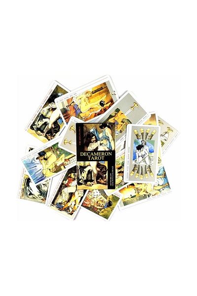 HEDİYE FİKRİ Decameron Tarot Card (English and Spanish Edition)