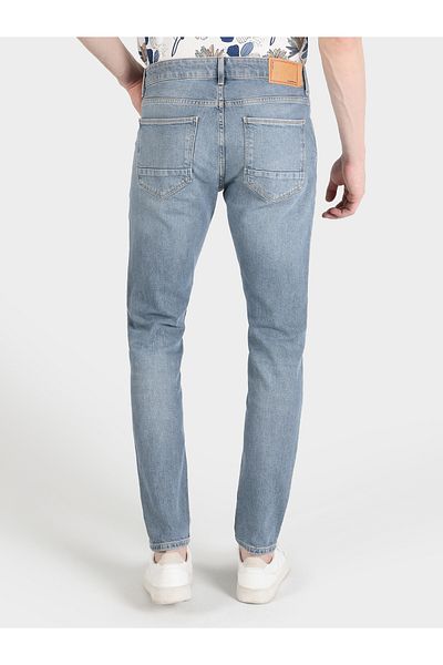 Colin's 041 Pantaloni de jeans albaștri pentru bărbați, slim fit, cu talie joasă