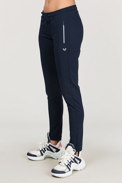 bilcee Πλεκτή φόρμα με φερμουάρ Navy Blue Cottonpoly