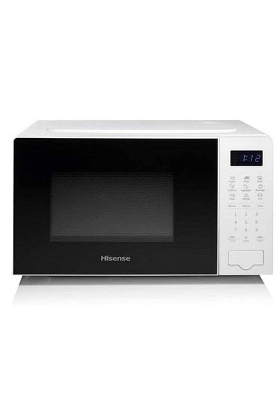 Hisense فرن ميكروويف رقمي سولو مع خاصية إزالة الجليد تلقائيًا، 9 قوائم طهي تلقائية