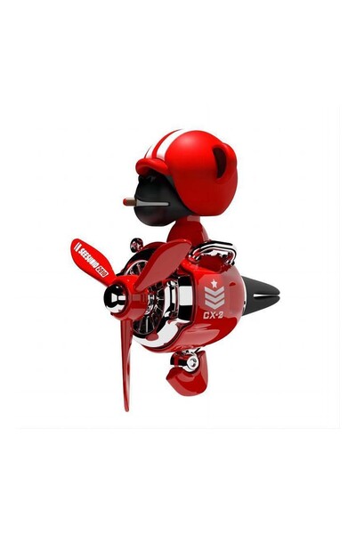 Mega Oto Market Pervaneli Klima Süsü Oto Koku Klipsi Sallanan Başlı Pilot Gorilla Araba Hava Ferahlatıcı Kırmızı