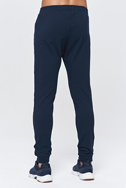 bilcee Erkek Lacivert Cepli Ribana Paça Eşofman Altı 8986