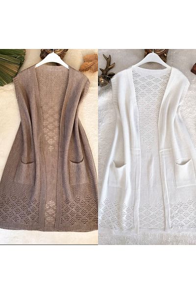 ENDAMIM 2-Piece Sleeveless Mommy Vest