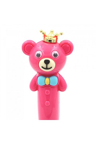 BM GİFT DESİGN Funny Pen Pink Bear Animals Collection