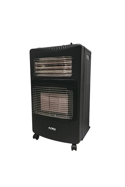 Floria Soba demontata Floria ZLN8465, gaz GPL si electrica, aprindere piezo-electrica, Negru