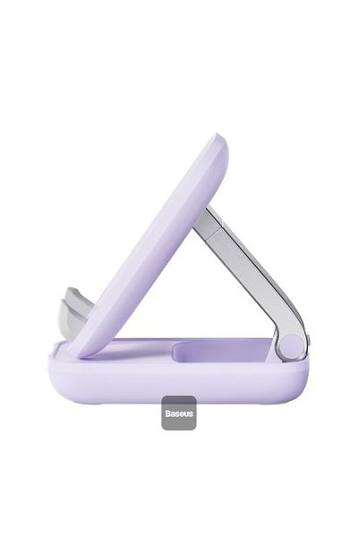 Baseus Baseus Seashell Series Folding Phone Stand With Mirror - Nebula Purple
