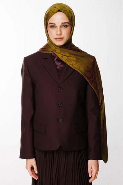 Mooncorn Σάλι διπλής όψης Marrakech Pattern