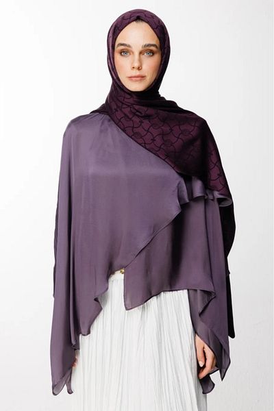 Mooncorn Σάλι διπλής όψης Marrakech Pattern